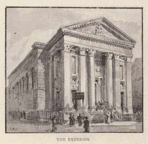 The Roman Catholic Church of St Mary, Moorfields, City, which is About to be Pulled Down by Henry William Brewer